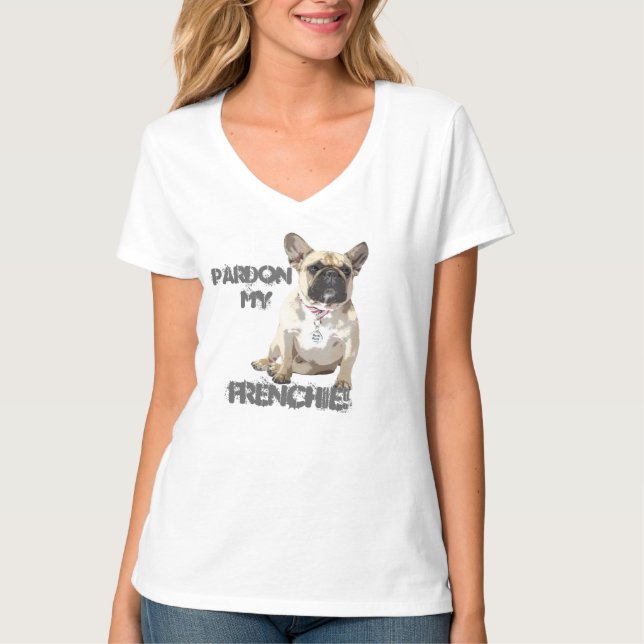 Begnadigen Sie mein Frenchie T-Shirt (Vorderseite)