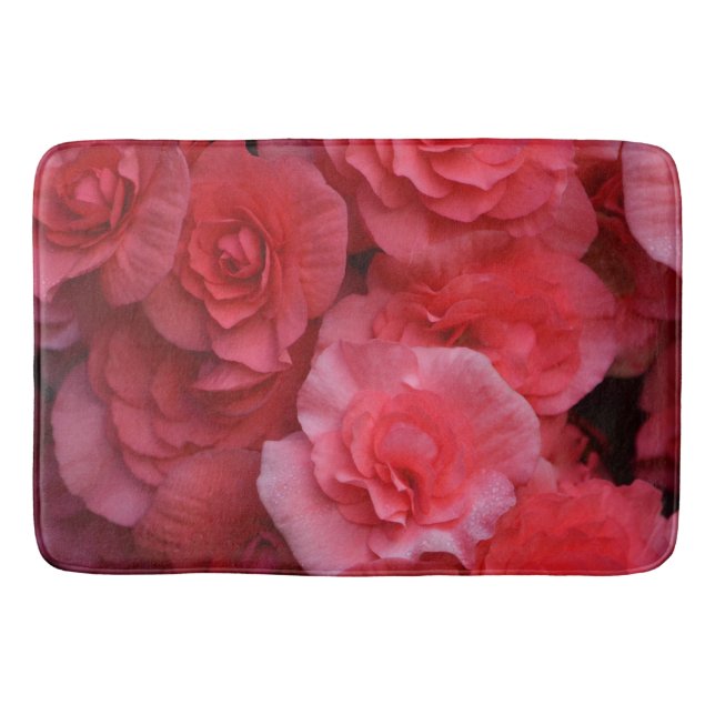 Begonia Floral Badematte (Vorderseite)