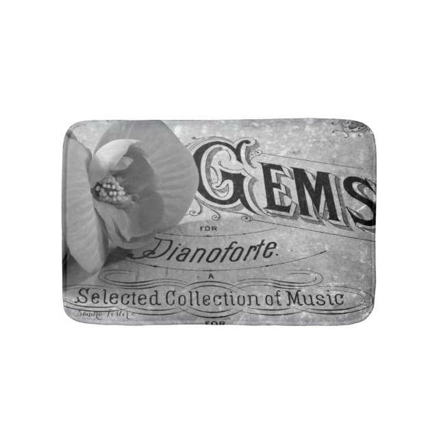 Begonia Gems Pianoforte Badematte (Vorderseite)