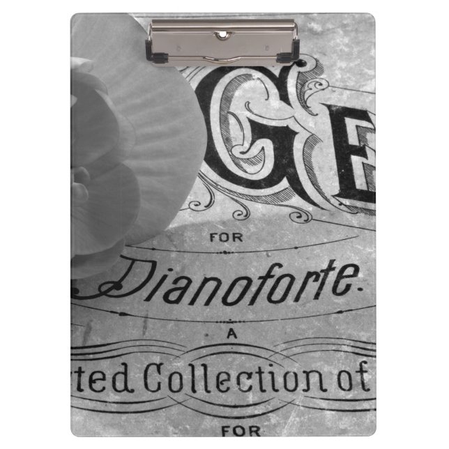 Begonia Gems Pianoforte Klemmbrett (Vorderseite)