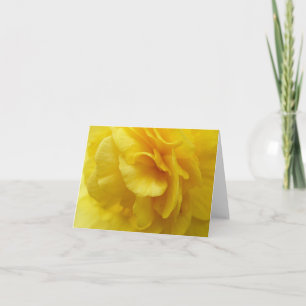 Begonia notecard karte