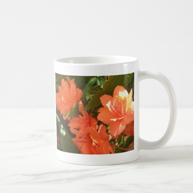 Begonias Foto Tasse (Rechts)