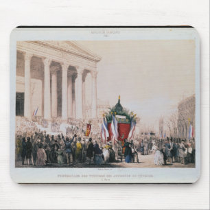 Begräbnis der Opfer des La Madeleine Mousepad