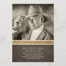 Begräbnis- ErinnerungsFoto-Feier des