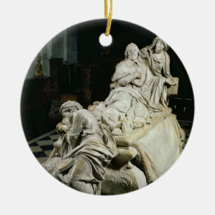 Begräbnis- Monument zu Armand-Jean du Plessis, Keramik Ornament
