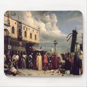 Begräbnisehren gegeben Titian, der in Venic starb Mousepad
