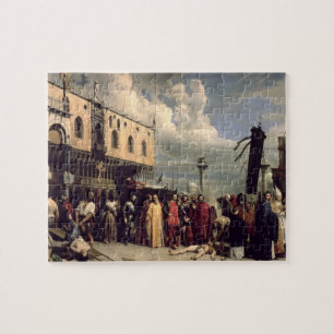 Begräbnisehren gegeben Titian, der in Venic starb Puzzle