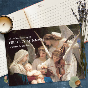 Begräbnisgastbuch Mary Song of Angels 3 Gästebuch