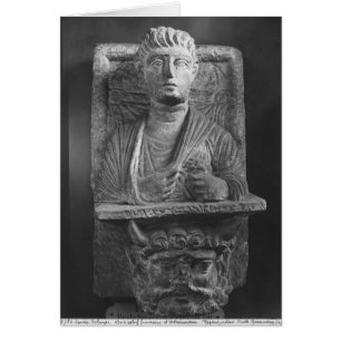 Begräbnisrelief von Athen, aus Palmyra