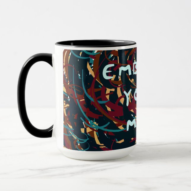 Begreifen Sie Ihr Chaos Tasse (Links)