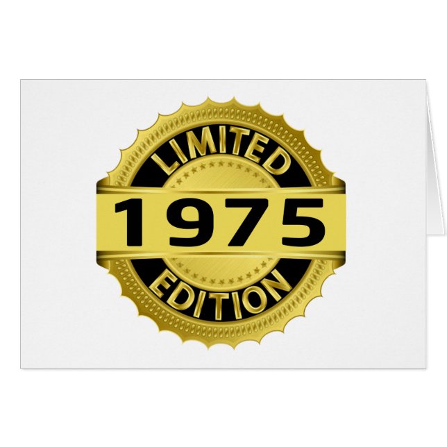 Begrenzte Ausgabe 1975 (Vorderseite (Horizontal))