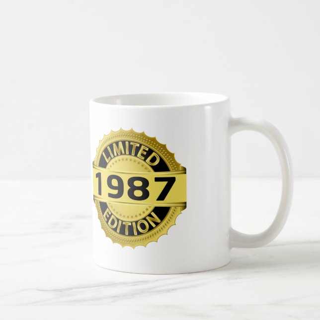 Begrenzte Ausgabe 1987 Kaffeetasse (Rechts)