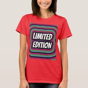 BEGRENZTE AUSGABE GEBURTSTAG-RETRO-T - SHIRT