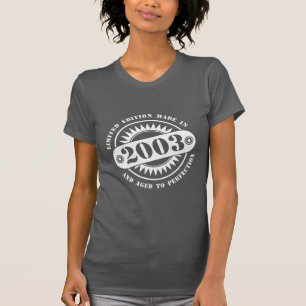 BEGRENZTE AUSGABE IM JAHRE 2003 GEMACHT T-Shirt