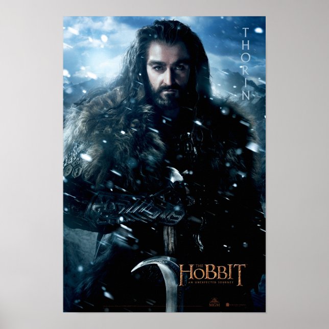 Begrenzte Ausgaben-Grafik: THORIN OAKENSHIELD™ Poster (Vorne)