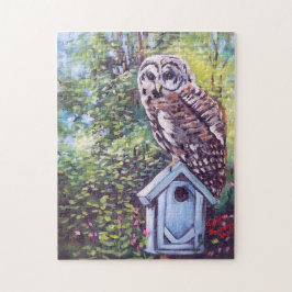 BEGRENZTE OWL- UND BIRDHOUSE-PUZZLES PUZZLE