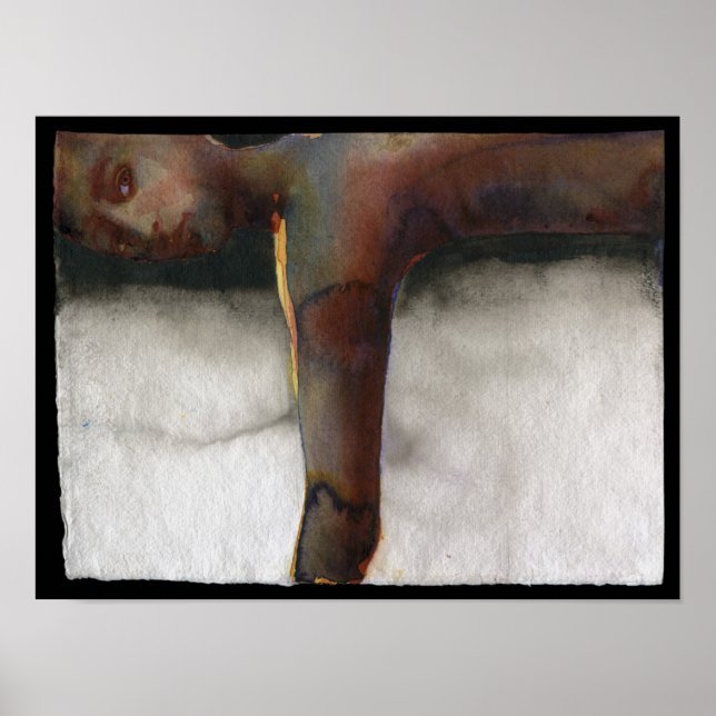 Begrenzter Strand Abbildung 3 Poster (Vorne)