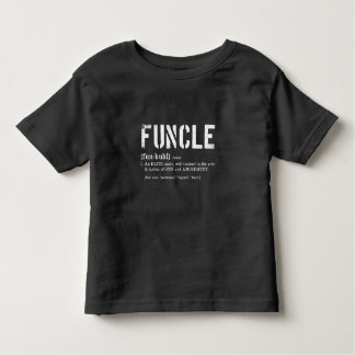 Begriffsbestimmung für funktionelle Fun Uncle für  Kleinkind T-shirt
