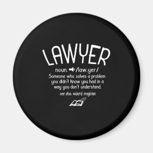 Begriffsbestimmung für "Funny Lawyer" Magnet