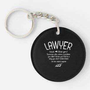 Begriffsbestimmung für "Funny Lawyer" Schlüsselanhänger