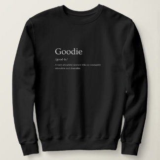 Begriffsbestimmung für Goodie-Wörterbuch Sweatshirt