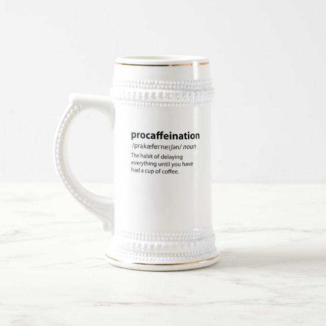 Begriffsbestimmung für "Verarbeitungsprozess" Bierglas (Links)