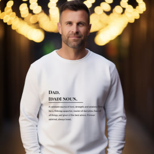 Begriffsbestimmung 👨 👧 👦 Heartfelt Vater Sweatshirt