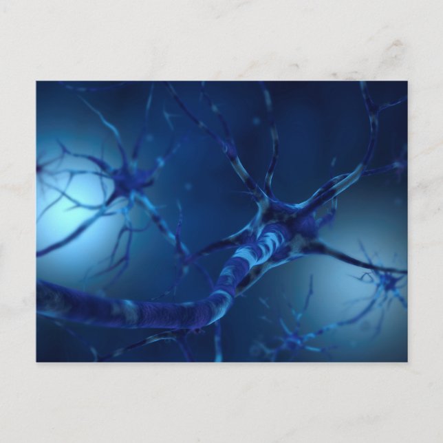 Begriffsbild von Neuron 2 Postkarte (Vorderseite)