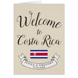 Begrüßen Sie Costa Rica zur Hochzeit in