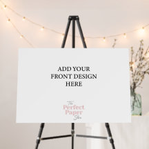 Begrüßen Sie die 20 x 30 Zoll Foam Board Landschaf