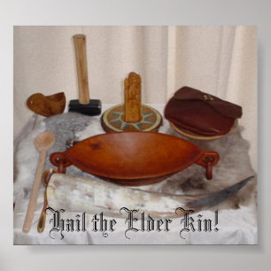 Begrüßen Sie die älteren Stämme! Poster