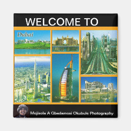 BEGRÜSSEN SIE VON MOJISOLA A GBADAMOSI OKUBULE MAGNET