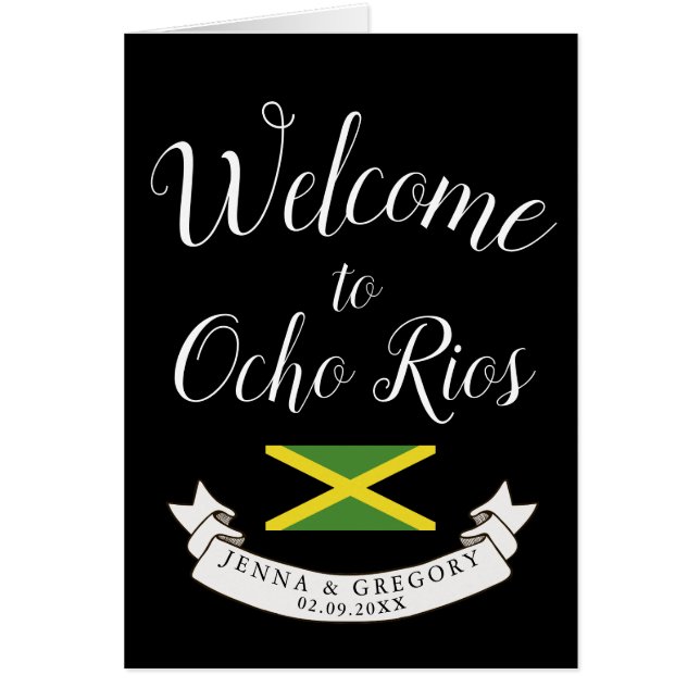 Begrüßen Sie zur Hochzeit in (Vorne)