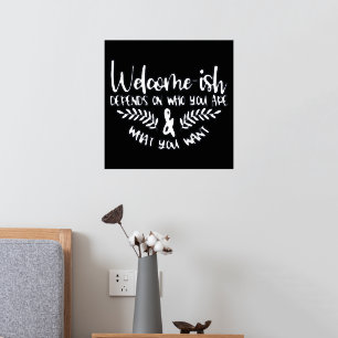 Begrüßende Silberfolie humorvoll Foliendrucke