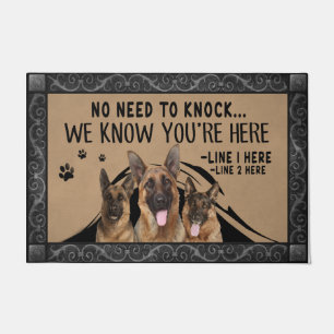 Begrüßmatte, Funny Dog Quotes Doormat, Dog Doorm Fußmatte