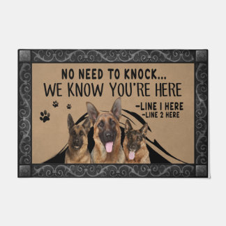 Begrüßmatte, Funny Dog Quotes Doormat, Dog Doormat Fußmatte