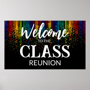 Begrüßung auf der Wiedersehen Poster