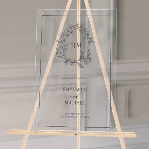 Begrüßung der Begrüßung des Blauen Wappen Acrylschild