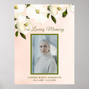 Begrüßung der Blütezeit Begrüßungszeichen Poster