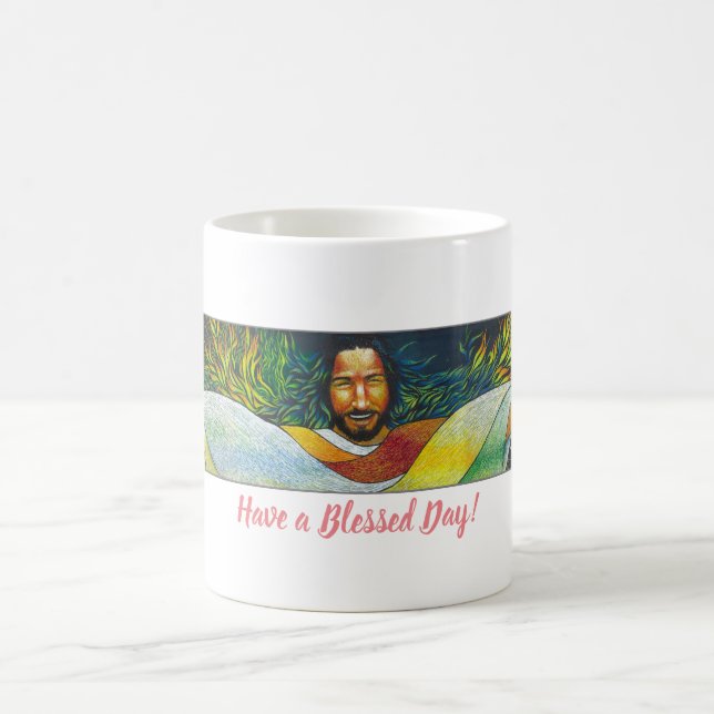 Begrüßung der Christ Hug-Tasse Kaffeetasse (Mittel)