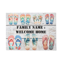 Begrüßung der Zuhause vor der Haustür