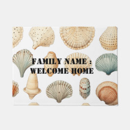 Begrüßung der Zuhause vor der Haustür Fußmatte