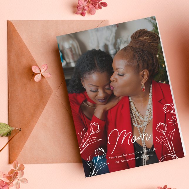 Begrüßung des Fotos der leichten Mutter Karte (Von Creator hochgeladen)