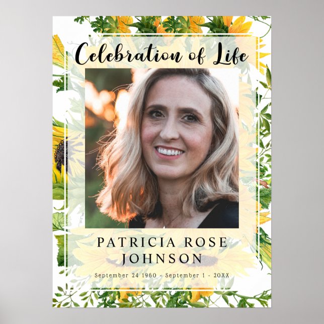 Begrüßung des Fotos des Lebens Begrüßungszeichen Poster (Vorne)