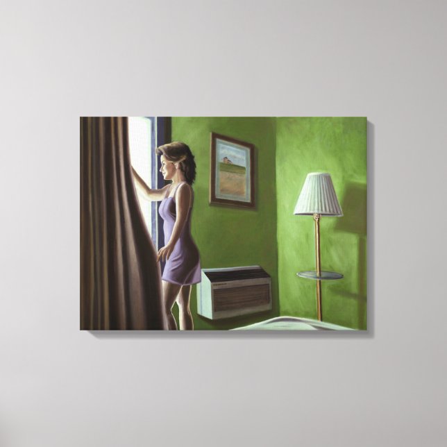 Begrüßung des Tages 2006 Leinwanddruck (Vorderseite)