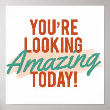 Begrüßung im Retro-Kompliment/Begrüßung