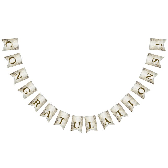 Begrüßung Party Aquarell Golden Eukalyptus Folies Wimpelkette (Alle)