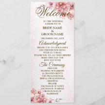 Begrüßung Party Hochzeit Pink Aquarell Blume Shiny