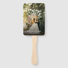 Begrüßung Party Rosa Blütengoldene Rahmen Hochzeit Fächer