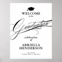 Begrüßung von eleganten und formalen Skriptschrift